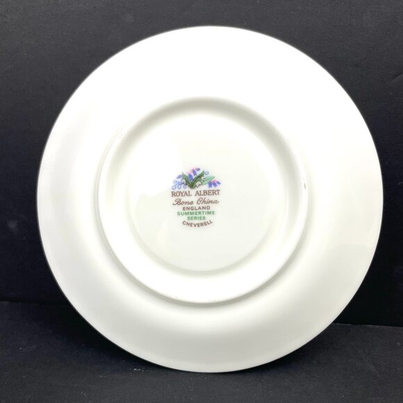 Royal Albert Bone China Tennyson Tea Cup & Cheverell Saucer England - Picture 5 of 11